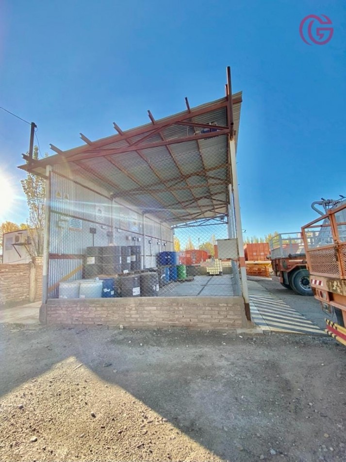 INMOESTATE VENDE BASE DE OPERACIONES INDUSTRIALES, MALARGUE, MENDOZA 