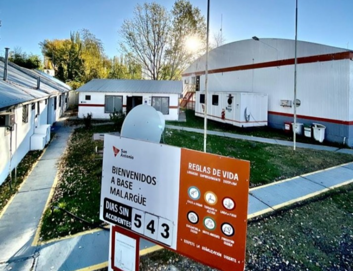INMOESTATE VENDE BASE DE OPERACIONES INDUSTRIALES, MALARGUE, MENDOZA 