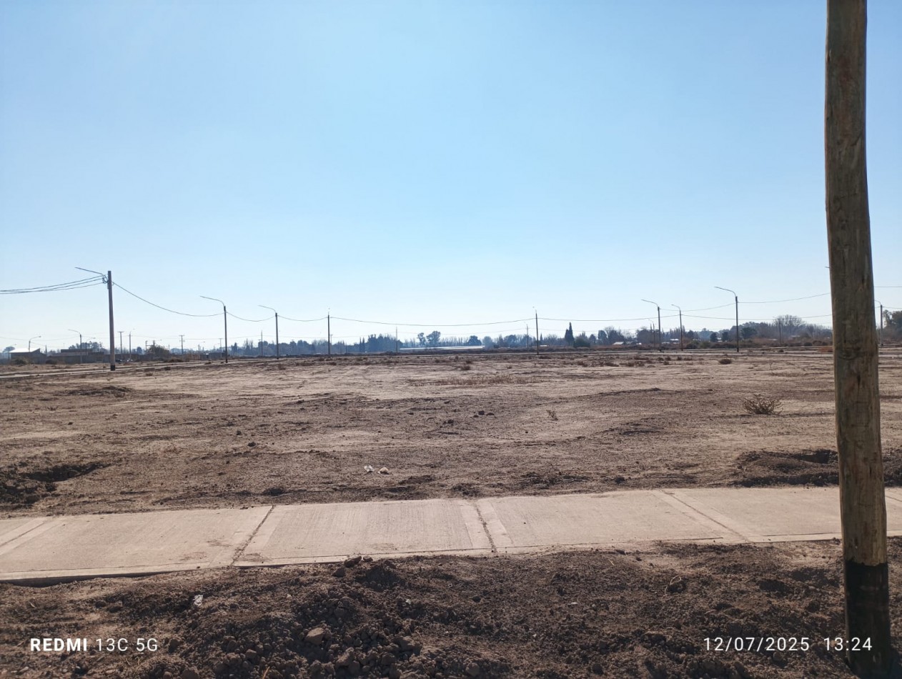 INMOESTATE VENDE LOTE EN BUENA NUEVA, GUAYMALLEN, MENDOZA