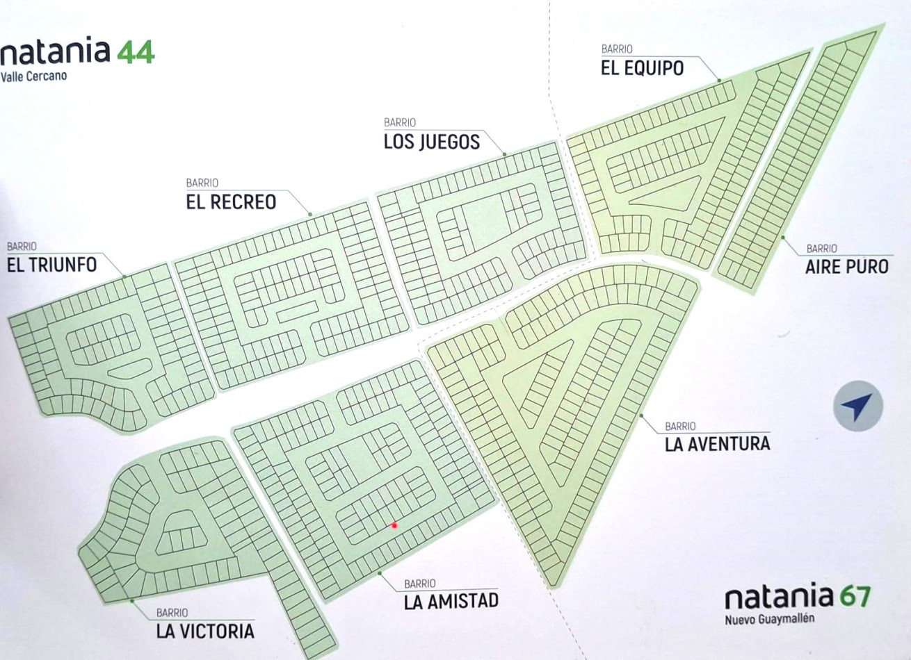 INMOESTATE VENDE LOTE EN BARRIO NATANIA, GUAYMALLEN, MENDOZA