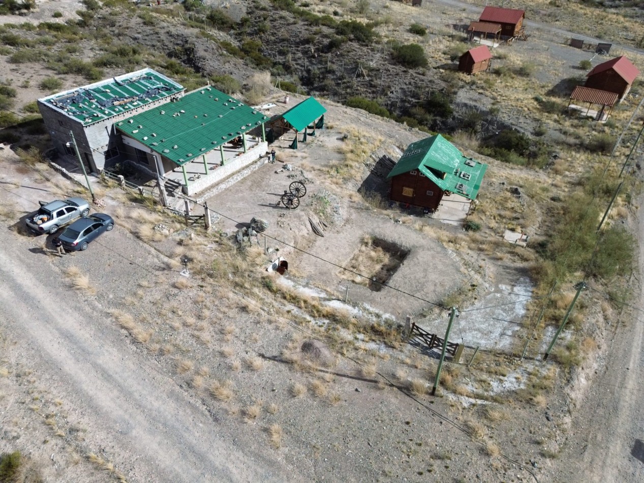 INMOESTATE VENDE COMPLEJO TURISTICO CON CASONA Y CABAÑA EN POTRERILLOS, MENDOZA