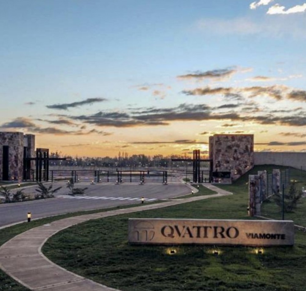 INMOESTATE VENDE LOTE EN BARRIO PRIVADO QVATTRO VIAMONTE, CHACRAS DE CORIA, MENDOZA