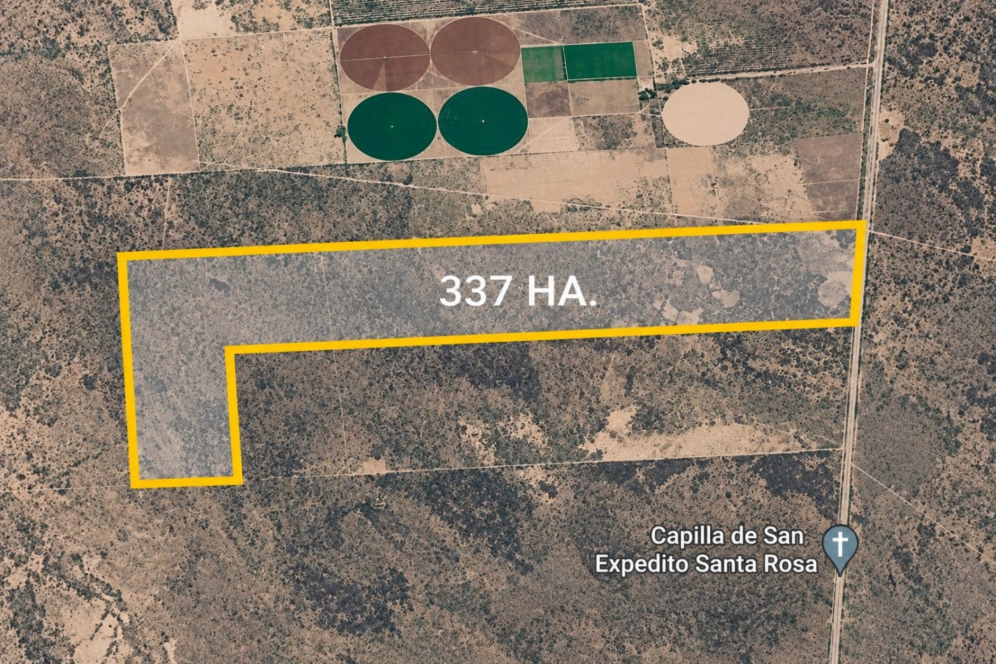 INMOESTATE VENDE CAMPO EN LAS CATITAS, SANTA ROSA, MENDOZA